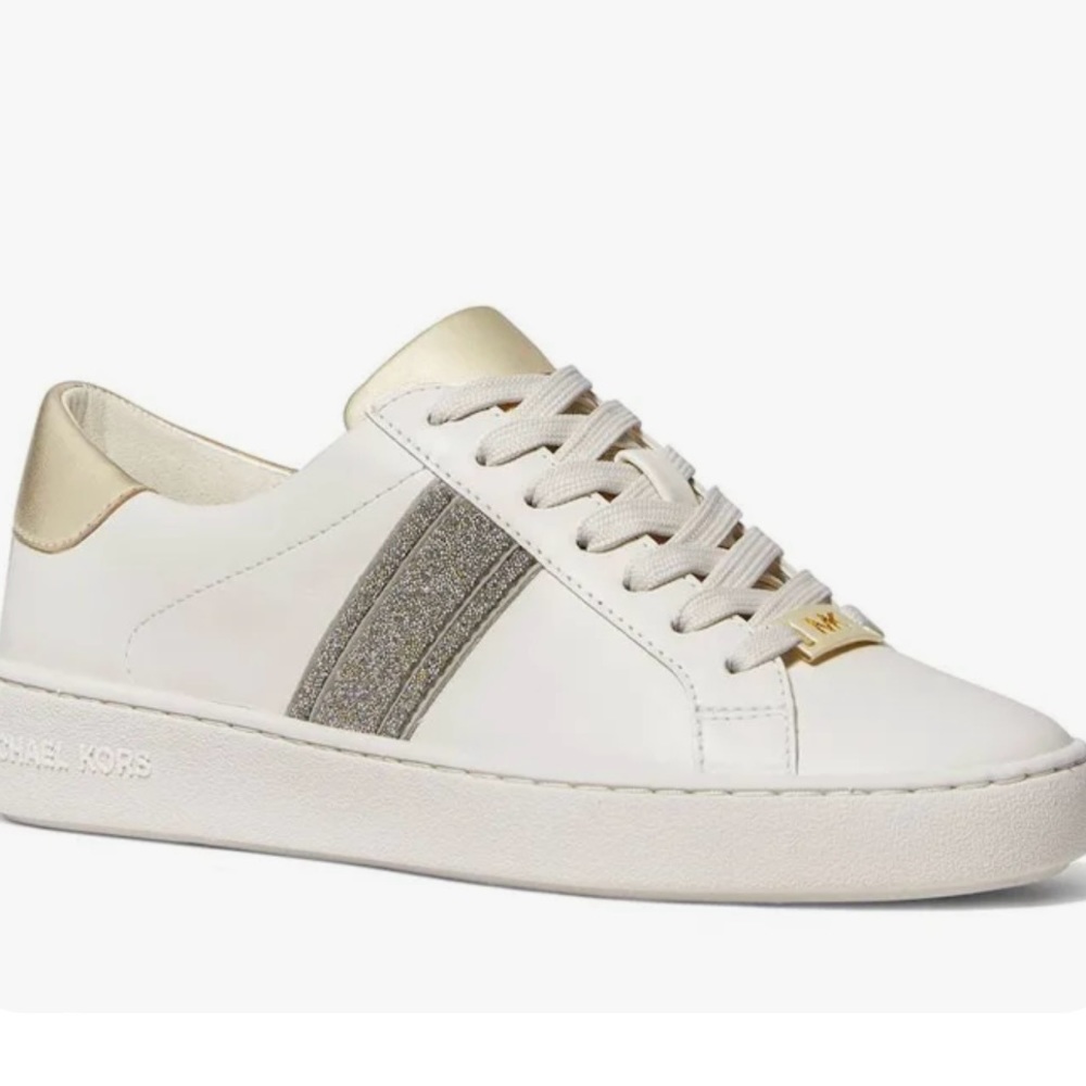 Michael Kors Irving Stripe Lace Up Shoes